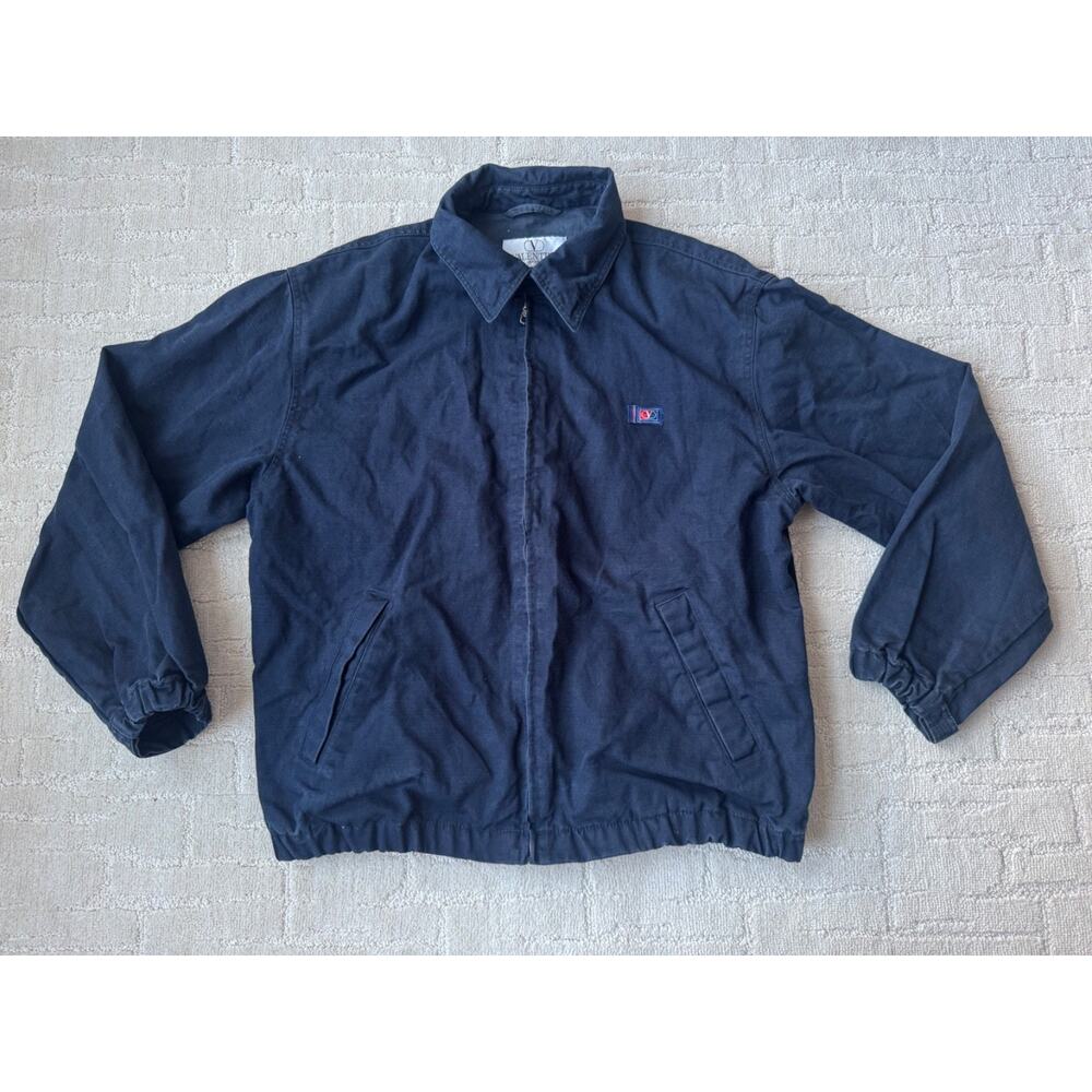 VTG Valentino Sport Jacket Men's Bomber Windbreaker Chore Coat